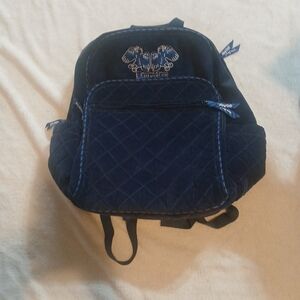 Vera Bradley Navy Blue Quilted Laptop Bag